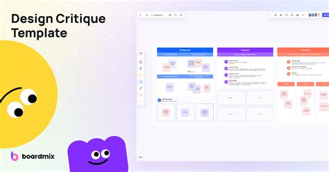 Design Critique Template Boardmix