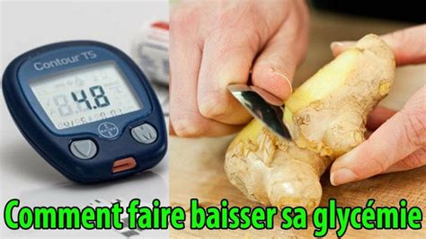 Comment Faire Baisser Rapidement Le Taux De Sucre Dans Le Sang