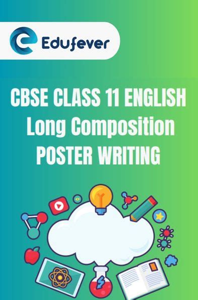 CBSE Class 11 English Poster Writing PDF