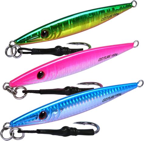 Goture Fishing Jig Saltwater Vertical Jig Jigging Lure Butterfly Jig