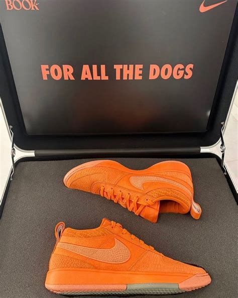 Devin Booker Nike Book 1 For All The Dogs Orange | SneakerNews.com