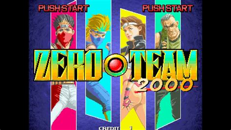 Zero Team 2000 ゼロチーム Arcade Seibu Kaihatsu 2000 Spin All