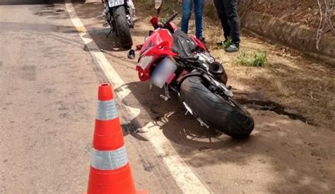 Colisão Entre Motos De Alta Cilindrada Em Rodovia No Nortão Deixa Um Em