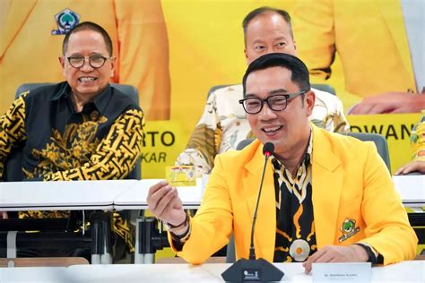 Ridwan Kamil Mampu Perkuat Golkar Di Segmen Pemilih Muda Dan Perempuan