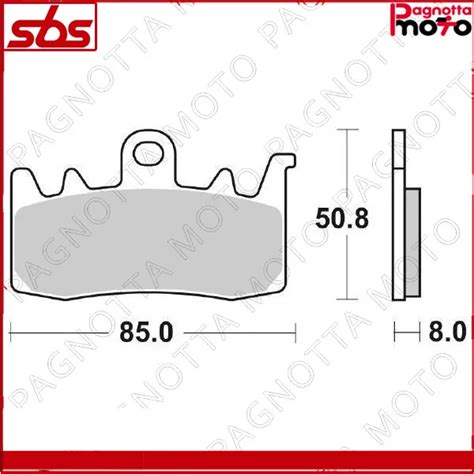 COPPIA PASTIGLIE FRENO Ant Dx O Sx Sbs Aprilia Tuono V4 Factory 1100