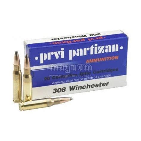 Karabinski Metak PPU 308 Win SP 11 7g