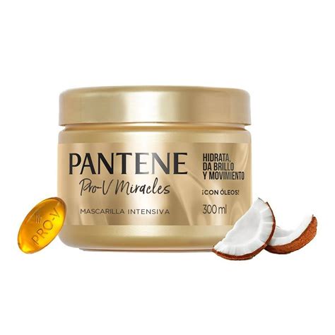 Mascarilla Intensiva Pantene Pro V Miracles Hidrata Da Brillo Y