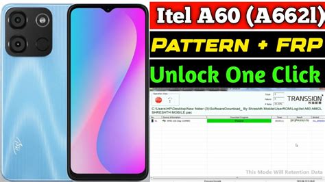 Itel A60 A662L Pattern Frp Unlock One Click Itel A60 FRP UNLOCK ONE