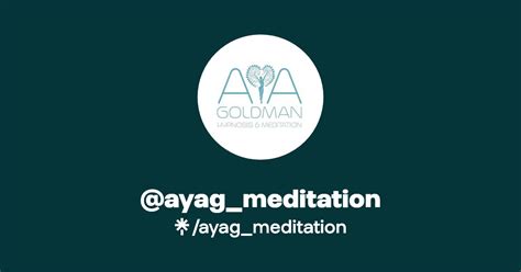 Ayag Meditation Instagram Facebook Linktree