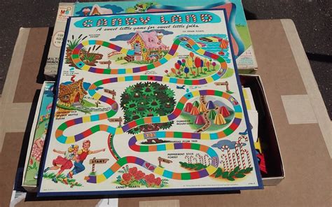 Vintage Candy Land Board Game #4700 Milton Bradley 1955/1962. Original ...