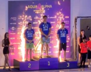 Nuoto Tripletta Doro Per I Giovani Della Nino Bixio All International