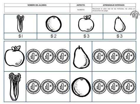 Juegos Con Monedas Preescolar Para Trabajar Monedas Y Ideas