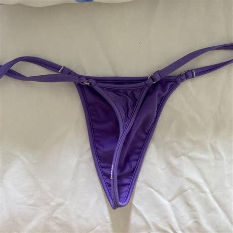 Wicked Weasel Bikini G String Bottom Size Small Cut Depop