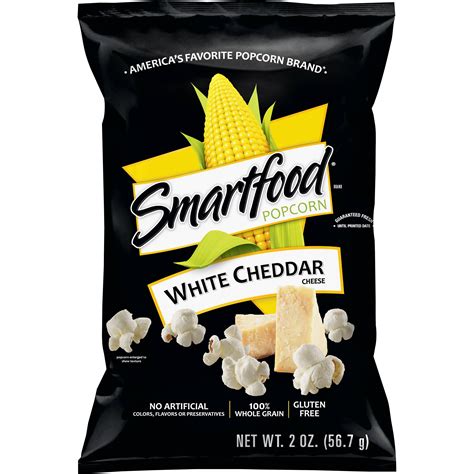 Smartfood White Cheddar Popcorn 2 Ounce 20 Pack