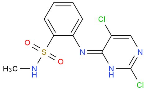 Benzenesulfonamide Dichloro Pyrimidinyl Amino N Methyl