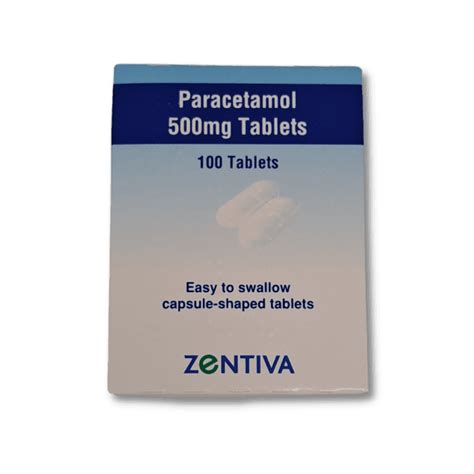 Paracetamol Tablets 500mg 100 Pack Online Chemist Gorleston