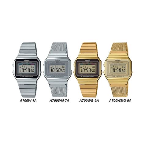 Casio Super Slim A700 A700wm A700wmg A700w A700wg Shopee Malaysia