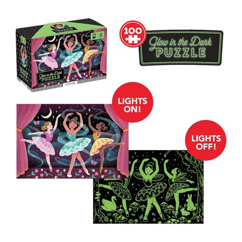 Moonlight Ballet 100 Piece Glow In The Dark Puzzle – The Puzzle Nerds