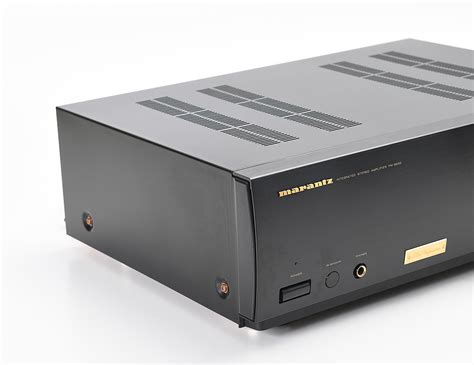 Marantz Pm Se K I Signature Integrated Amplifiers Amplifiers