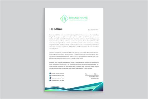 Business Letterhead Template Design Graphic By Shimulazad Creative