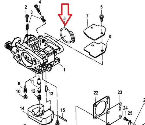 Oring Carburador Mercury 15 18 HP Super Impakto Pecas