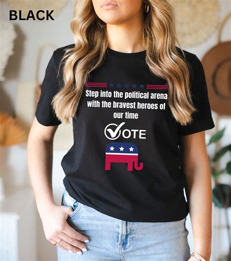 Vote 2024 Shirt, Election 2024 Funny Shirt, Anything but Democrat ...