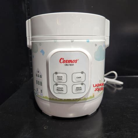 Jual Cosmos Mini Rice Cooker CRJ1031digital Mini 4in1 0 3L Shopee