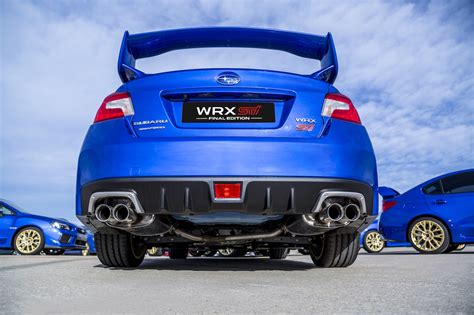 Subaru Wrx Sti Final Edition La Despedida Con Estos Ocho Ejemplares