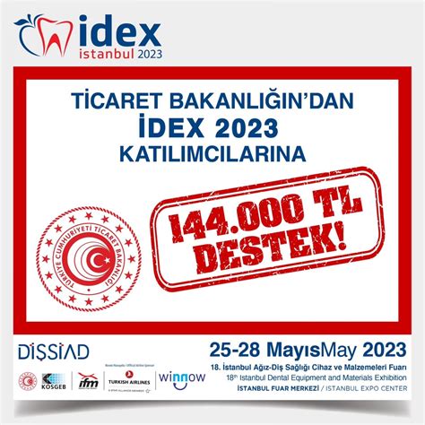 T C Ticaret Bakanl Deste I Hakk Nda Idex Stanbul