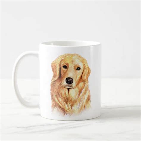 Personalized Golden Retriever Coffee Mug Zazzle