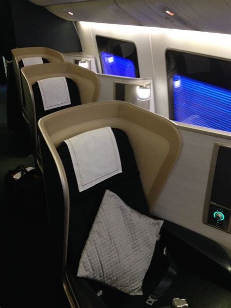 Boeing 777 Jet Business Class British Airways Classe Détails