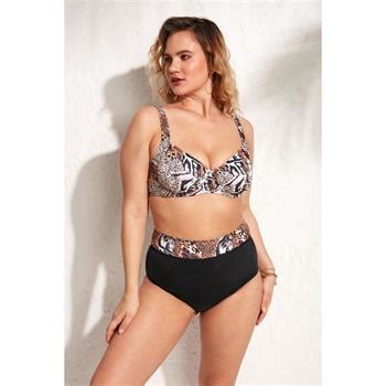 Pierre Cardin Leopar Minimizer Bikini Kahverengi U