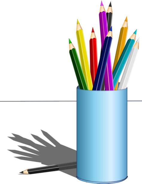 Download Pencils, Colored Pencil, Box. Royalty-Free Vector Graphic - Pixabay