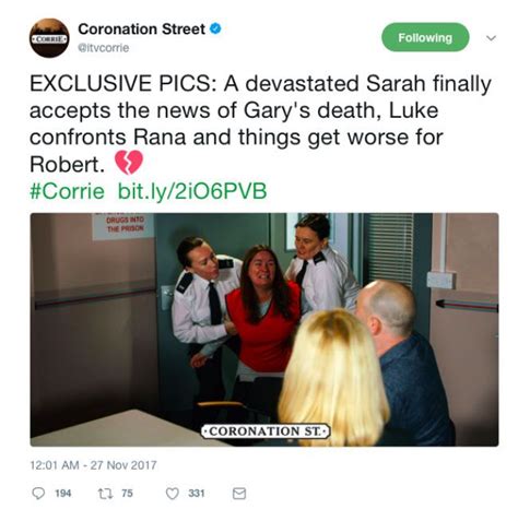 Coronation Street Spoiler Fans Devastated After Twitter Reveals Major