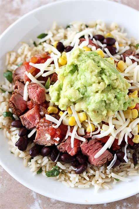 Steak Burrito Bowls Handle The Heat