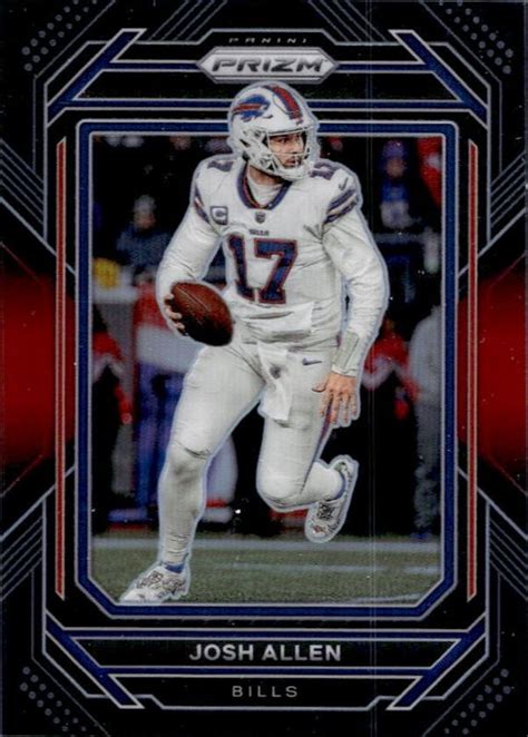 Josh Allen Chronicles Pb Prizm Black Red Price Guide