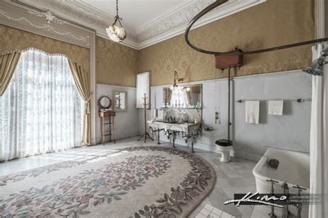 Bathroom The Flagler Museums Interior Revealed | Royal Stock Photo