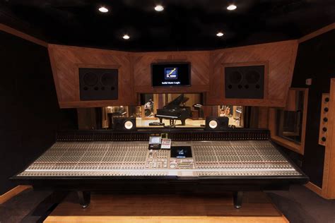 Audio Recording Control Room Design