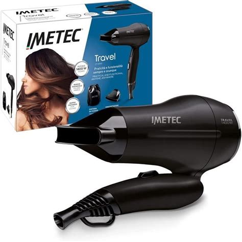 Imetec Power To Style Travel Ct S Che Cheveux De Voyage W