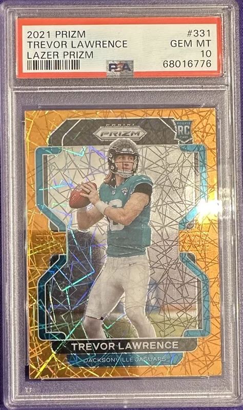 Trevor Lawrence 2021 Prizm 331 Lazer PSA 10 Price Guide Sports Card