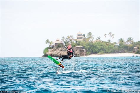 Barack Obama kite-surfs with Richard Branson in new photos | Daily Mail ...