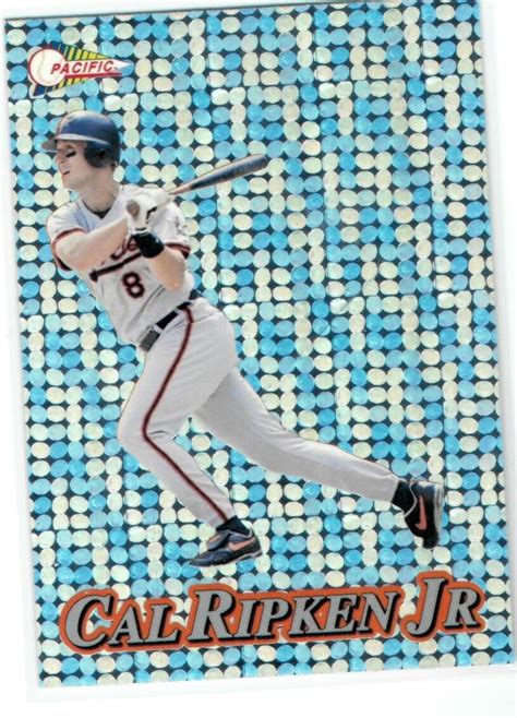 Cal Ripken Jr Pacific Silver Prism Circles Baltimore