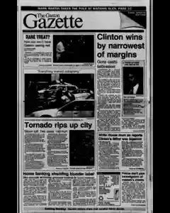 Gastonia Gaston Gazette Archives, Aug 7, 1993, p. 1