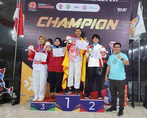 Ajang Popnas Xvi Di Palembang Cabor Taekwondo Persembahkan Medali