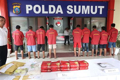 Polda Sumut Tangkap Ribuan Orang Terlibat Narkoba Dengan Barang Bukti 509 0