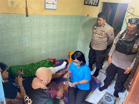 Wujud Empati Dan Kepedulian Polresta Malang Kota Kirimkan Fisioterapis