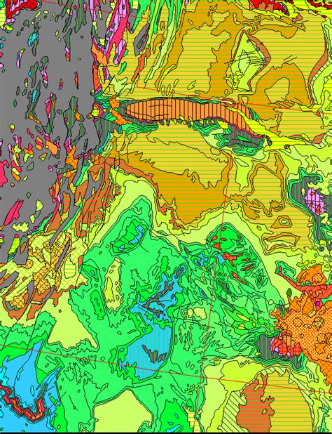 Parts Of Geological Map