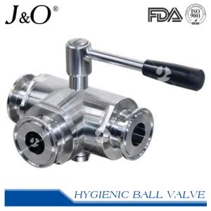 Food Grade Hygienic Sanitary Stainless Steel Manual Clamp Ways Ball