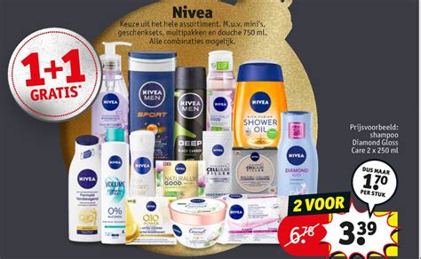 Nivea Huidverzorging Bodylotion Folder Aanbieding Bij Kruidvat Details