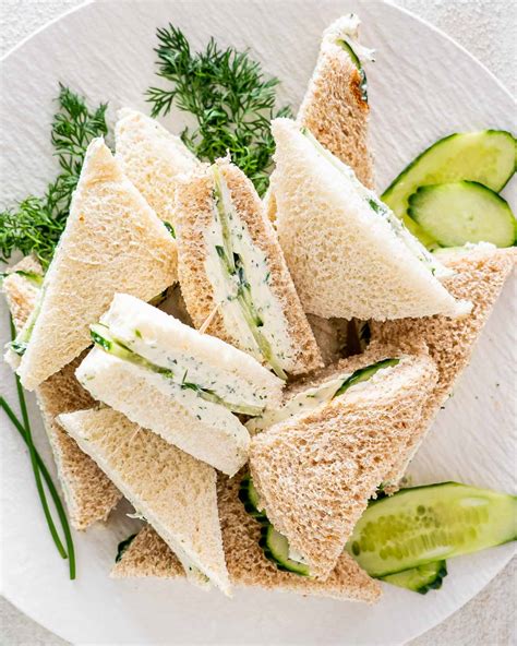 English Tea Cucumber Sandwiches Recipe